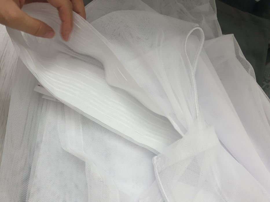 Тюль Новая Белая