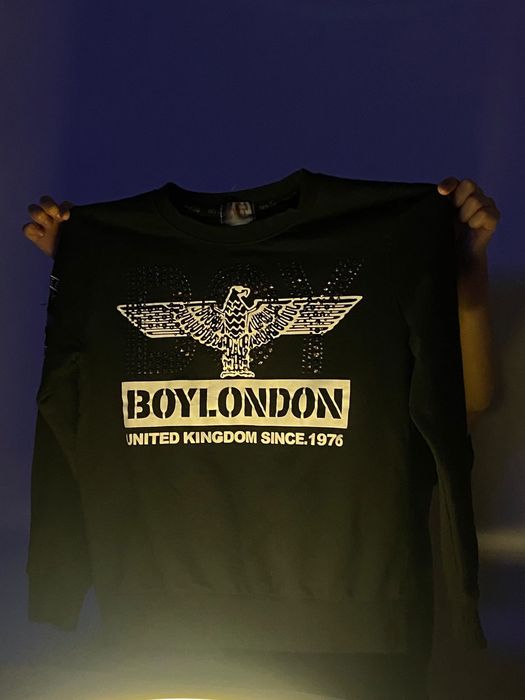Свитер в черном белом BOYLONDON