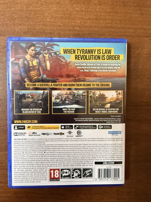 Продам Far Cry 6 на PS5