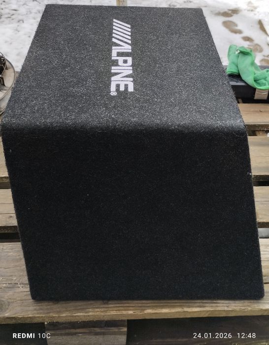 Субуфер ALPINE SBE-1244BR 30 СМ, 200 W