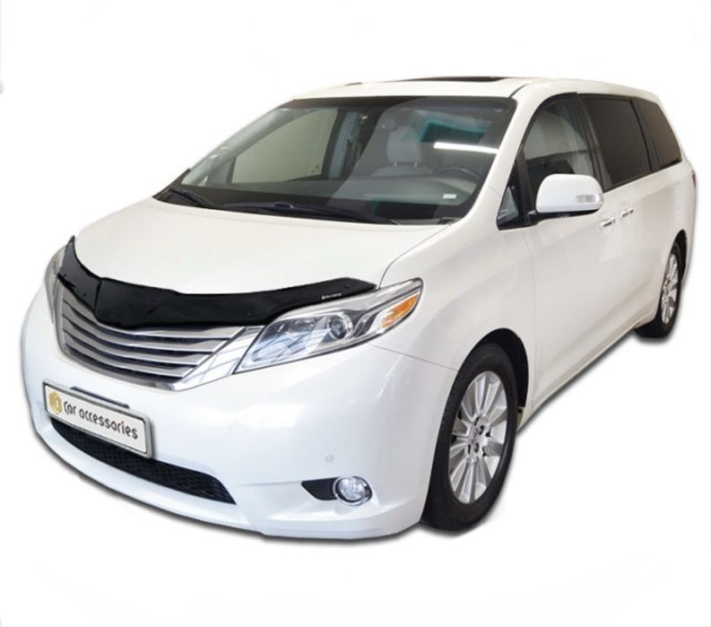 Дефлектор капота (мухобойка) Toyota Sienna с 2010 по 2017