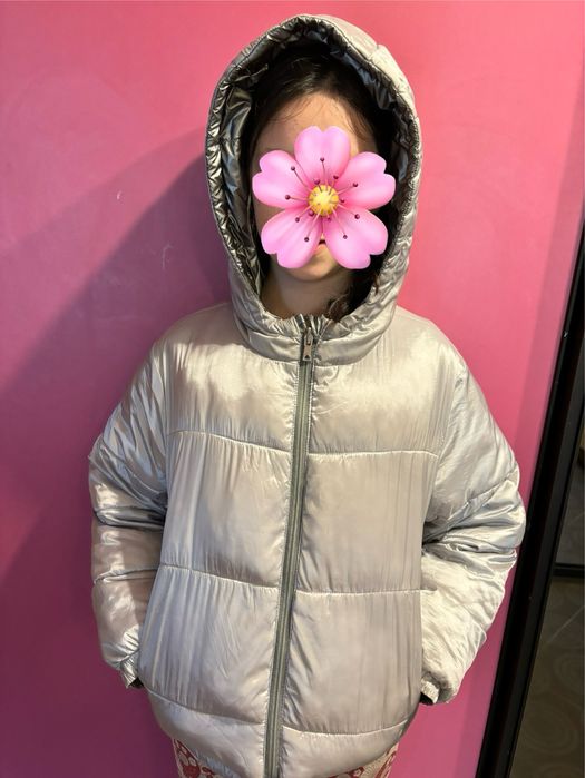 Geaca de iarna, fetite, 12 ani, reversibila, Mayoral