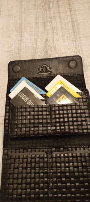 Мъжки портфейл естествена кожа