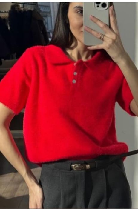 Футболка поло ангора новая