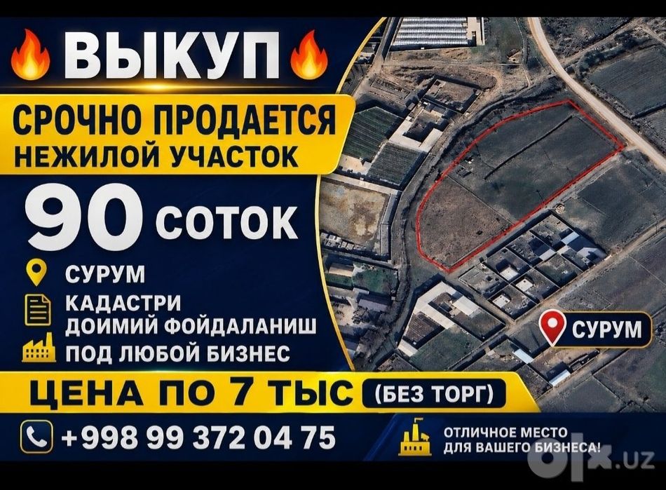 Прадажа земля Сурум