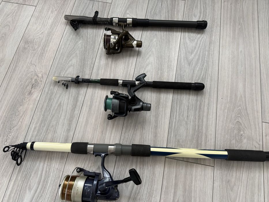 Lanseta telescopica Geologic Power Set carbon crap si somn dunare , nu okuma , shimano , daiwa