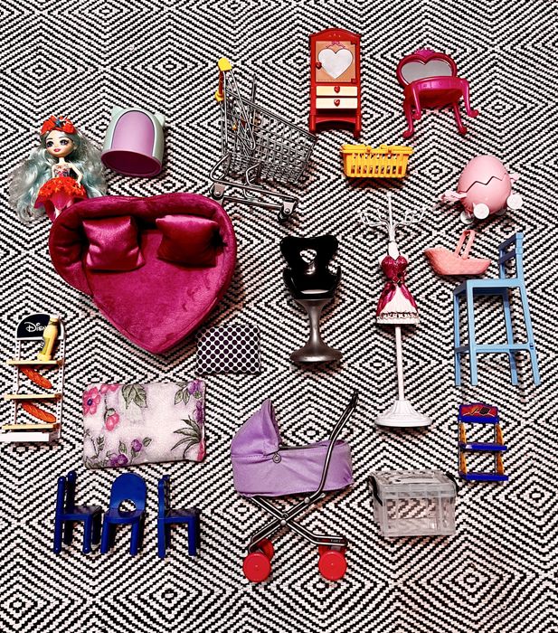 Camila Mansion Dollhouse Casuta pentru papusi din lemn MDF