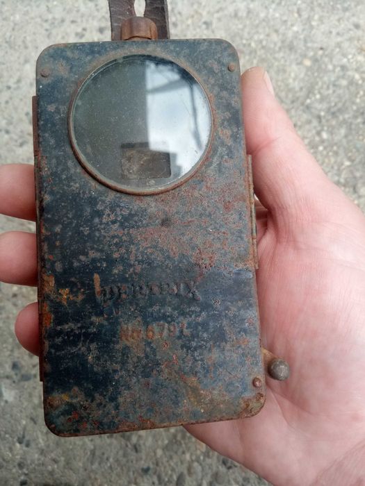 Старо немско военно командирско фенерче Pertrix 679L