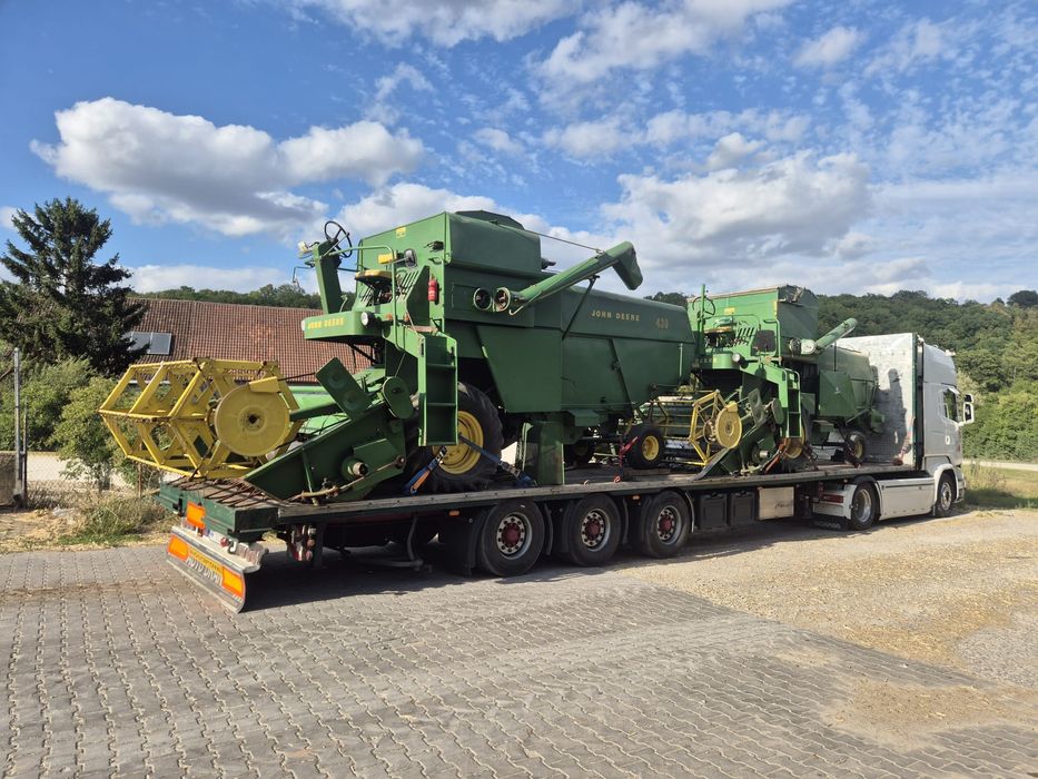 Combina john deere 430 935 925 932 330 940 cabina tocator