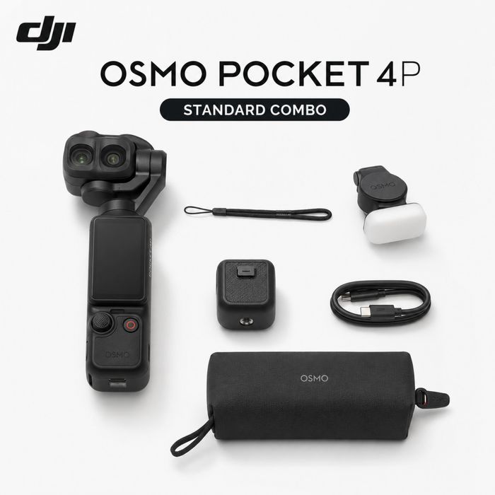 DJI OSMO Pocket 4p Standart Combo Black