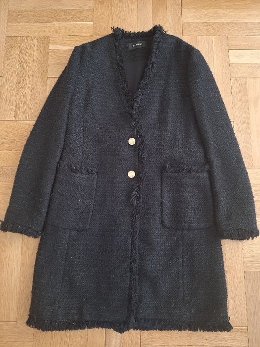 Манто   Gaudi, Pinko,,  черно Pull&Bear