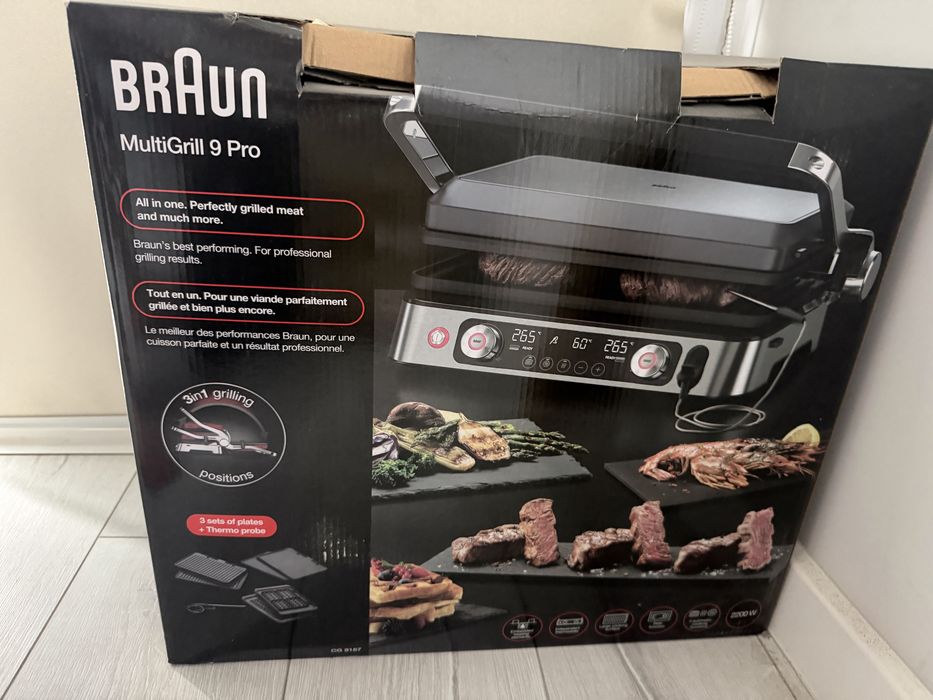 Продаю мультигриль Braun 9 Pro.