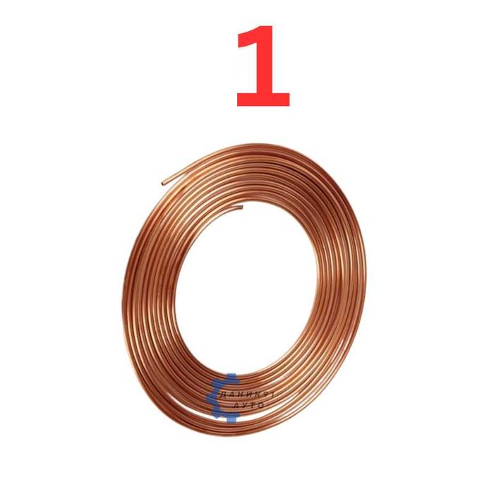 Спирачна тръба медна Ф4,75