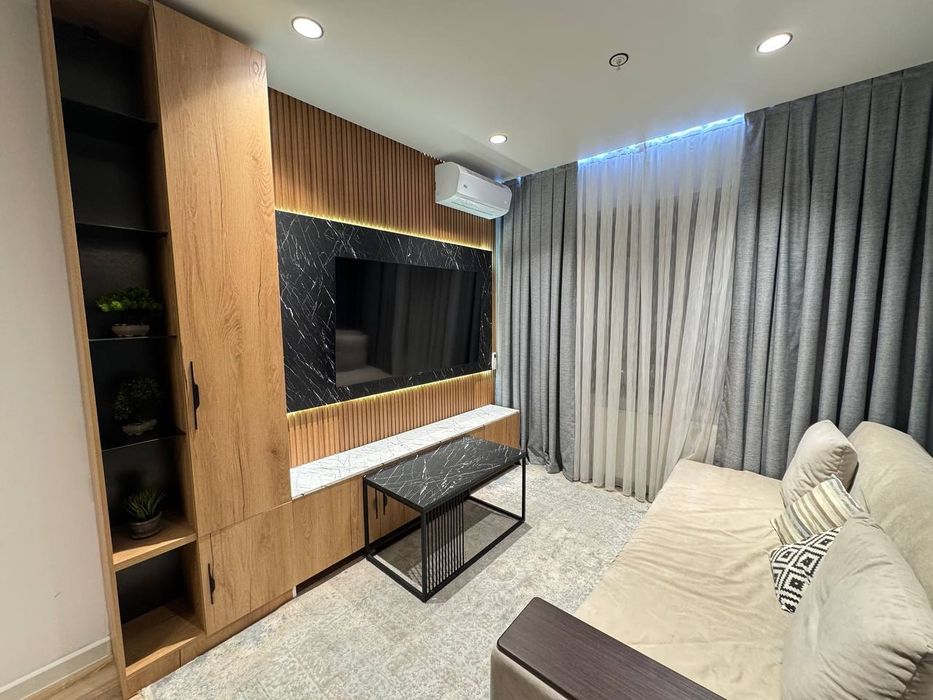 Квартира 2х комнатная на Дархане с мебелью+техникой 50м² ЖК Акай Сити