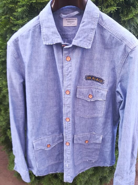 Cămașă bărbați Mango Man Xl blugi