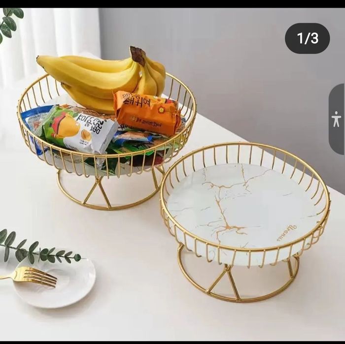 Фруктовница из нержавеющей стали