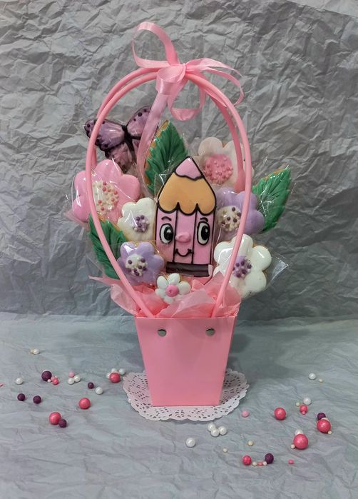 Букет на выпускной пряничный