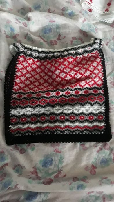 Costum National Național Autentic Romanesc Fetițe 3-4 Ani Bine Păstrat