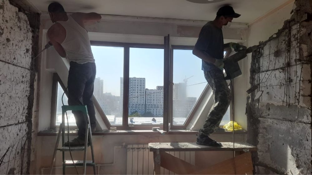 Демонтаж разрушение