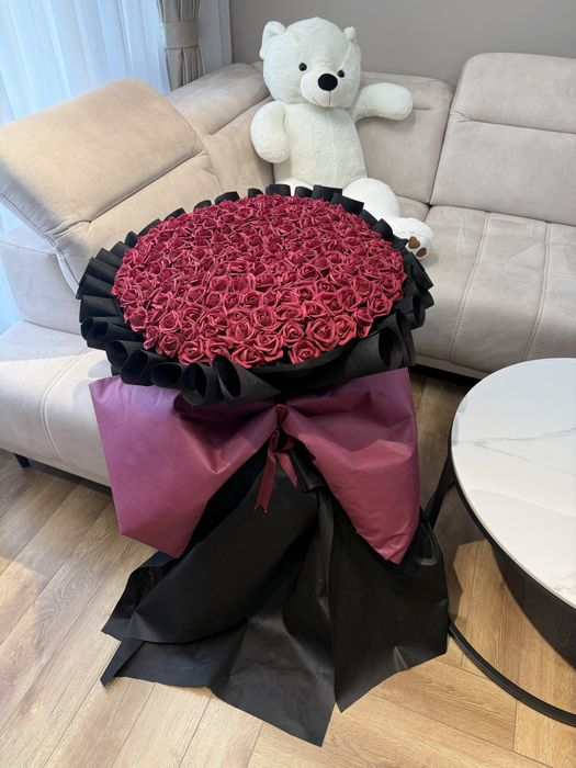 Букет 201 броя вечни Рози