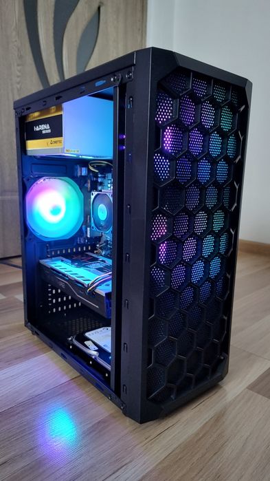 Pc gaming Rx 580/Ryzen 5 1600AF/16gb ram Gta V Fortnite Cs