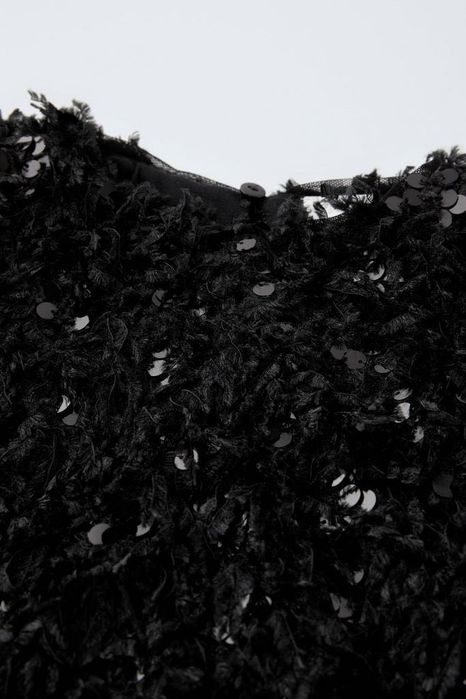 Рокля Zara с пера и паиети
