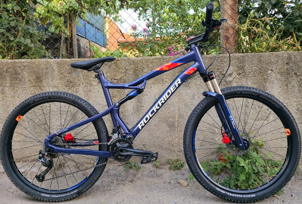Мекица 27.5 цола L размер Rockrider 2x9 скорости Въздушен шок Алуминиево