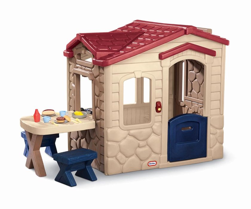 Къща за пикник Little Tikes (сива и червена