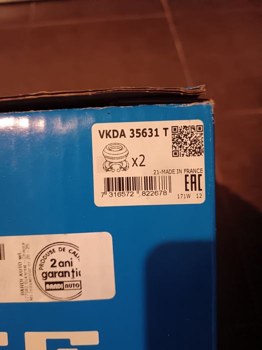 Set rulmenti sarcina si flanse amortizor fata Micra/Clio