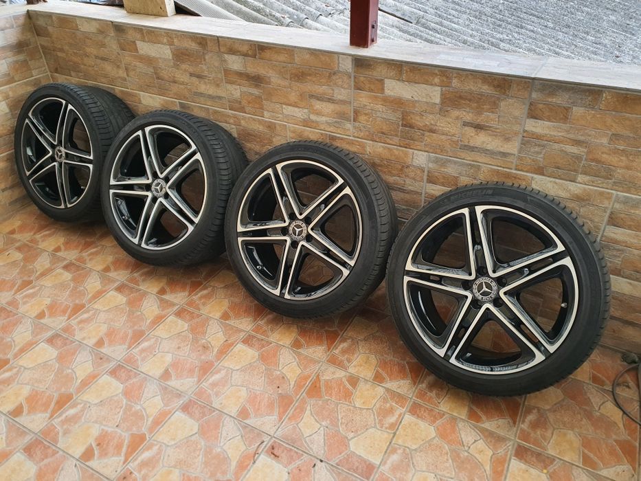 Jante Mercedes 19" originale cu anvelope
