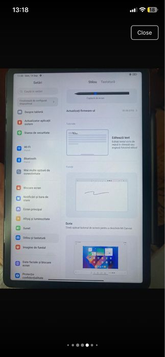 Tableta Xiaomi Pad 5 + Stilou smart original.