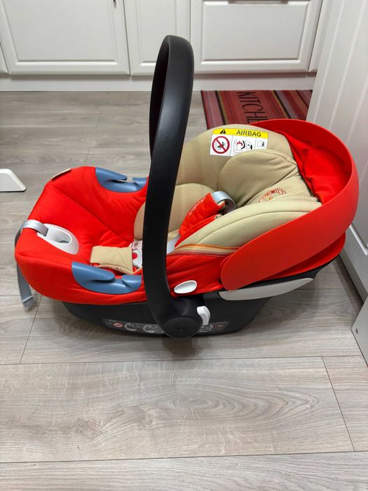 Scoica auto pentru copii Cybex Gold - Aton M i-Size 0-13 kg Gold-burnt red