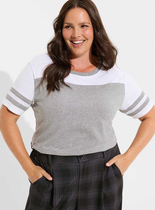 Plus  size. Американская трикотажная футболка