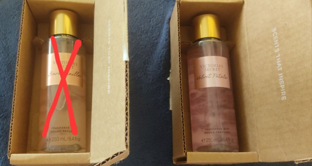 Victoria's secret body mist спрей за тяло Velvet petals