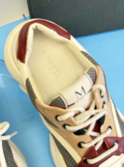 Papuci Musette din piele