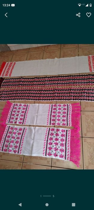 Draperii cusute traditional