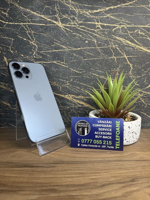 Iphone 13 Pro Max/128Gb/Garantie 2 Ani Centrul de Telefoane/Rate