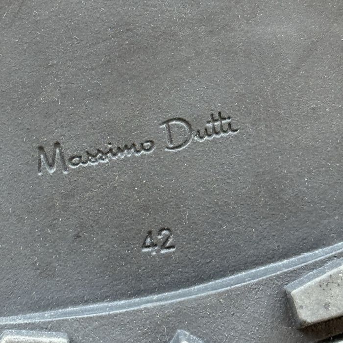 Massimo Dutti Double Monk от естествен велур EU 42 – като нови