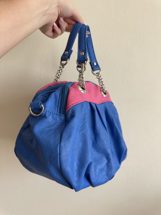 Дамска чанта  в син цвят