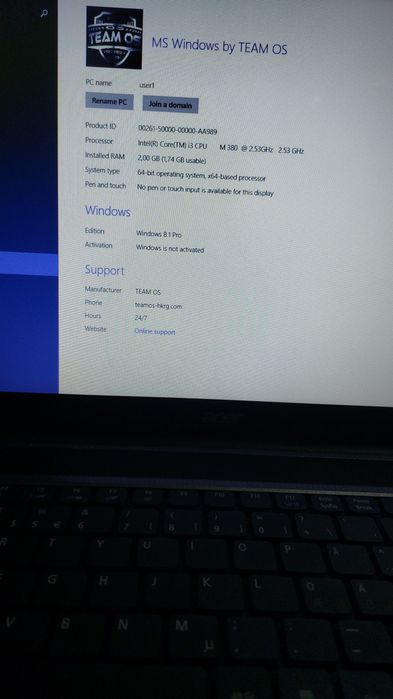 Acer aspire 7739