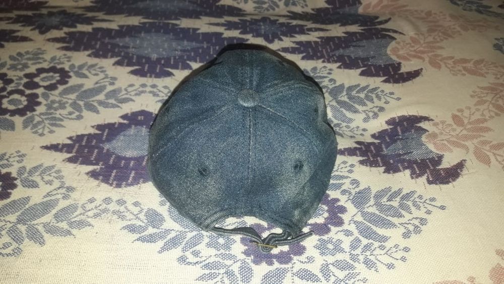 Детская бейсболка кепка джинсовая