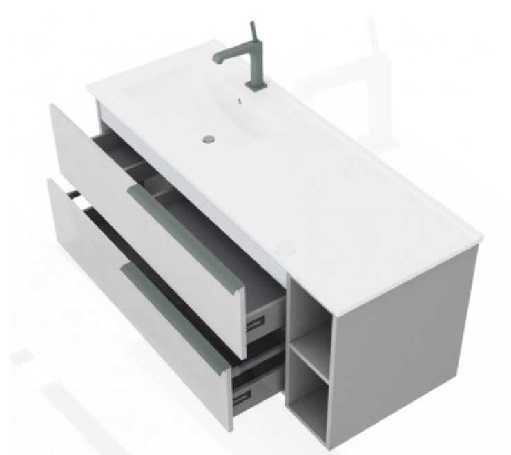 Vand lavoar baie din ceramica 120 cm