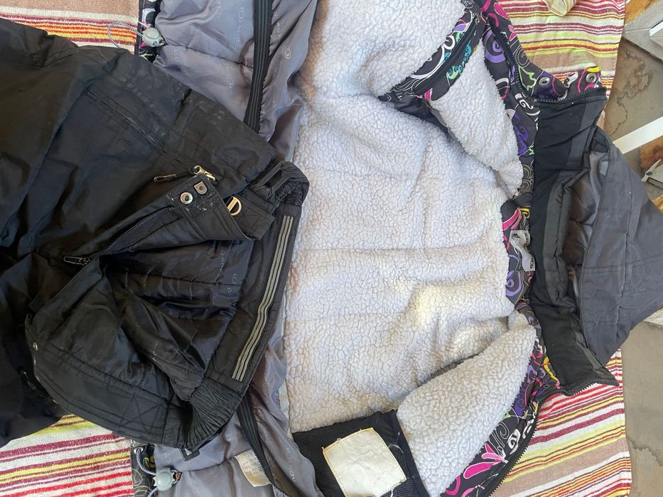 Зимний женский комбинезон