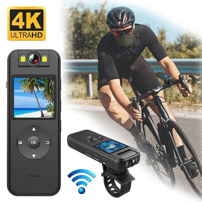 Боди камера. Bodi kamera Moto камера Mini Velosiped kamera WiFi 4k