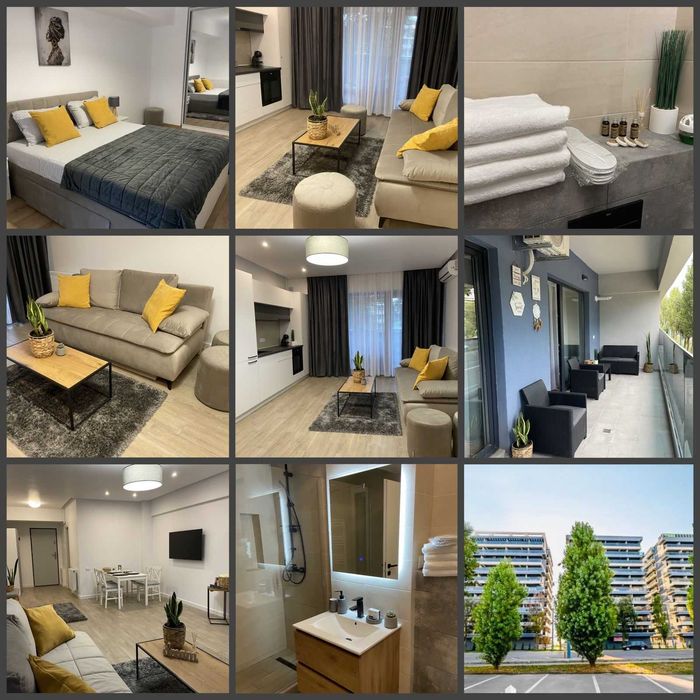 inchiriere studio si apartament 2camere, Mamaia, zona centrala, Solid residence 387 si Mirage Sunset 435