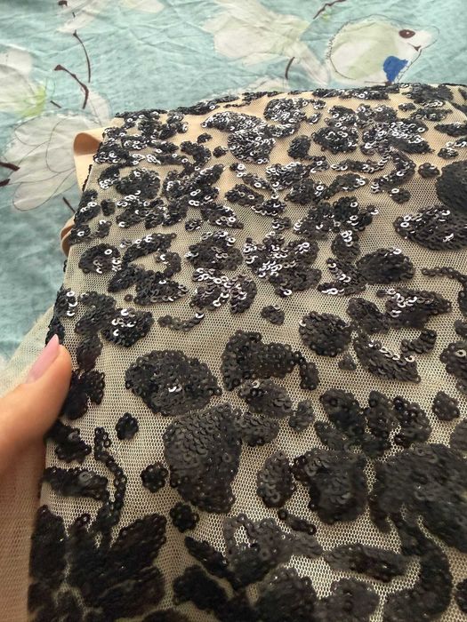 Rochie de ocazie ZOEY, cu trenă detașabilă - mărime XS