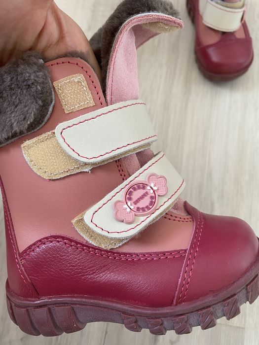 Детские сапоги натур