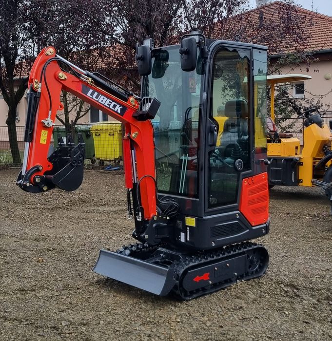 Miniexcavator Lubeck Ex 141 Nou Garantie 2 ani