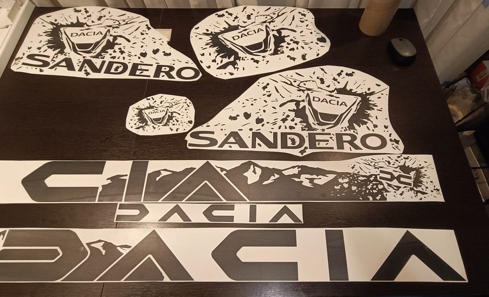 Set stickere Dacia Sandero Explorer