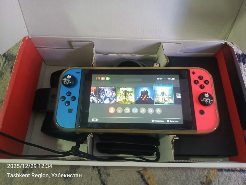 Nintendo Switch отлично прошитый